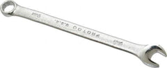 Proto - 9mm 12 Point Offset Combination Wrench - 15° Offset Angle, 5-21/32" OAL, Steel, Satin Finish - Eagle Tool & Supply