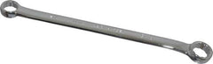 Proto - 1/2" x 9/16" 12 Point Offset Box Wrench - Double End, 8-3/8" OAL, Steel, Polished Finish, 15° Offset - Eagle Tool & Supply