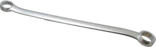 Proto - 1-1/4" x 1-3/8" 12 Point Offset Box Wrench - Double End, 20-1/4" OAL, Steel, Polished Finish, 15° Offset - Eagle Tool & Supply