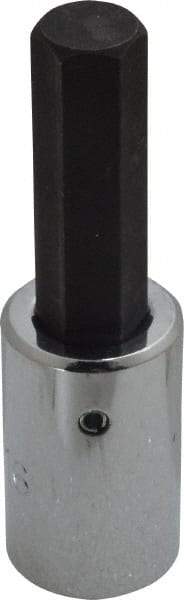 Proto - 1/2" Drive, 9/16" Hex Bit Socket - 3-5/8" OAL, 1-7/8" Bit Length - Eagle Tool & Supply