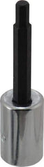 Proto - 3/8" Drive, 3/16" Hex Bit Socket - 2-23/32" OAL, 1-5/8" Bit Length - Eagle Tool & Supply