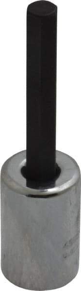 Proto - 3/8" Drive, 1/4" Hex Bit Socket - 2-23/32" OAL, 1-5/8" Bit Length - Eagle Tool & Supply