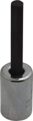 Proto - 3/8" Drive, 1/4" Hex Bit Socket - 2-23/32" OAL, 1-5/8" Bit Length - Eagle Tool & Supply
