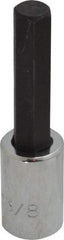 Proto - 3/8" Drive, 3/8" Hex Bit Socket - 2-23/32" OAL, 1-5/8" Bit Length - Eagle Tool & Supply