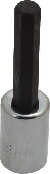 Proto - 3/8" Drive, 8mm Hex Bit Socket - 2-5/8" OAL, 1-5/8" Bit Length - Eagle Tool & Supply