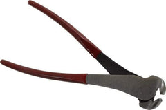 Proto - 8-1/4" OAL, End Cutting Pliers - 5/16" Jaw Length x 1-3/4" Jaw Width, Plastisol Handle - Eagle Tool & Supply