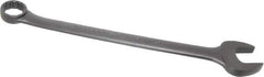 Proto - 1-7/16" 12 Point Offset Combination Wrench - 15° Offset Angle, 19-3/8" OAL, Steel, Black Finish - Eagle Tool & Supply