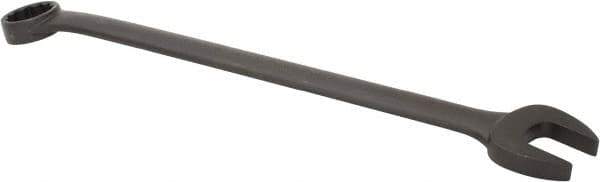 Proto - 1-13/16" 12 Point Offset Combination Wrench - 15° Offset Angle, 25" OAL, Steel, Black Finish - Eagle Tool & Supply