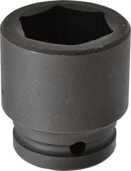 Proto - 3/4" Drive 1-3/8" Standard Impact Socket - 6 Points, 2-1/4" OAL - Eagle Tool & Supply