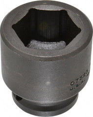 Proto - 3/4" Drive 1-7/16" Standard Impact Socket - 6 Points, 2-5/16" OAL - Eagle Tool & Supply