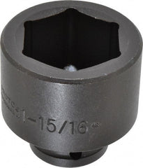 Proto - 3/4" Drive 1-15/16" Standard Impact Socket - 6 Points, 2-13/16" OAL - Eagle Tool & Supply
