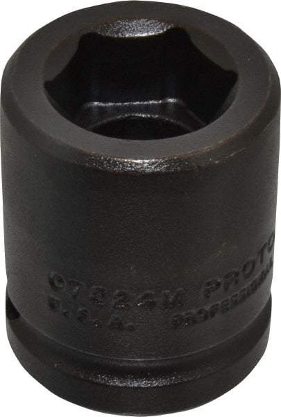 Proto - 3/4" Drive 24mm Standard Impact Socket - 6 Points, 2" OAL - Eagle Tool & Supply