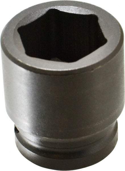 Proto - 3/4" Drive 33mm Standard Impact Socket - 6 Points, 2-11/64" OAL - Eagle Tool & Supply