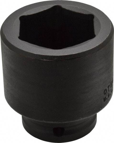 Proto - 3/4" Drive 41mm Standard Impact Socket - 6 Points, 2-39/64" OAL - Eagle Tool & Supply