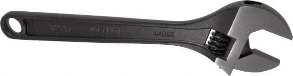 Proto - 1-5/16" Jaw Capacity, 10" Standard Adjustable Wrench - Steel, Black Finish - Eagle Tool & Supply