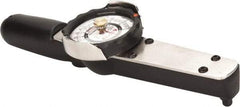 Proto - 1/4" Drive Dial Torque Wrench - 75 In/Lb Torque, 10" OAL, 1 In/Lb Graduation, Fixed Head - Eagle Tool & Supply