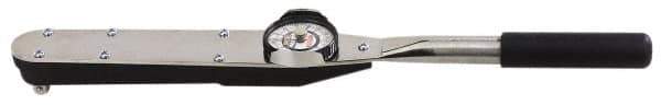 Proto - 1" Drive Dial Torque Wrench - 1,000 Ft/Lb Torque, 74-1/4" OAL, 20 Ft/Lb Graduation, Fixed Head - Eagle Tool & Supply