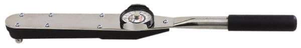Proto - 1/2" Drive Dial Torque Wrench - 175 Ft/Lb Torque, 21-1/2" OAL, 5 Ft/Lb Graduation, Fixed Head - Eagle Tool & Supply
