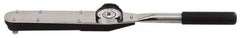 Proto - 1" Drive Dial Torque Wrench - 2,000 Ft/Lb Torque, 110-3/4" OAL, 40 Ft/Lb Graduation, Fixed Head - Eagle Tool & Supply