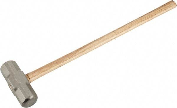 Stanley - 16 Lb Head, 35" Long Sledge Hammer - Steel Head, Wood Handle - Eagle Tool & Supply