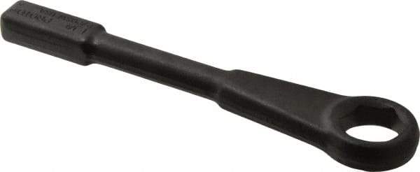 Proto - 1-1/4" 6 Point Striking Box Wrench - Single End, 2" Head Diam, 10-1/4" OAL, Steel, Black Finish - Eagle Tool & Supply