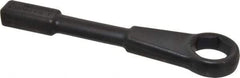 Proto - 1-7/16" 6 Point Striking Box Wrench - Single End, 2-17/64" Head Diam, 10-9/16" OAL, Steel, Black Finish - Eagle Tool & Supply