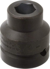 Proto - 1" Drive 3/4" Standard Impact Socket - 6 Points, 2-7/16" OAL - Eagle Tool & Supply