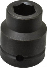 Proto - 1" Drive 7/8" Standard Impact Socket - 6 Points, 2-1/2" OAL - Eagle Tool & Supply