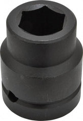 Proto - 1" Drive 1" Standard Impact Socket - 6 Points, 2-1/2" OAL - Eagle Tool & Supply