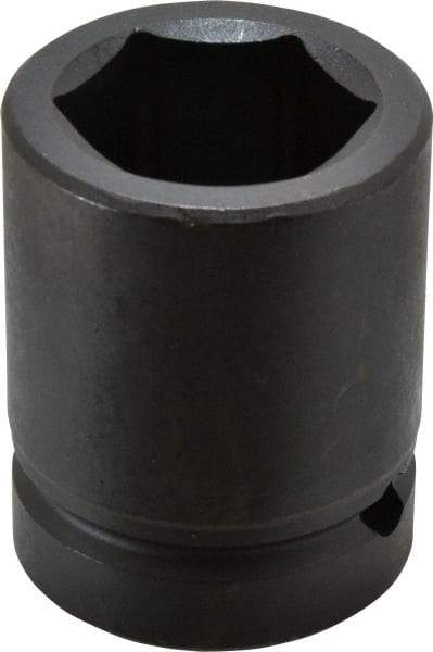 Proto - 1" Drive 1-3/8" Standard Impact Socket - 6 Points, 2-3/4" OAL - Eagle Tool & Supply