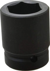 Proto - 1" Drive 1-7/16" Standard Impact Socket - 6 Points, 2-7/16" OAL - Eagle Tool & Supply