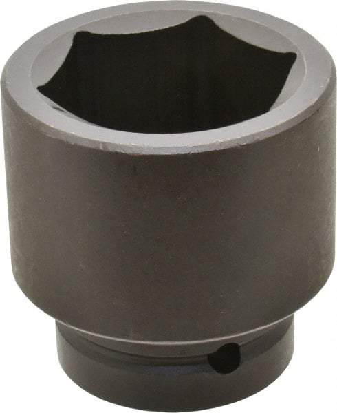 Proto - 1" Drive 2-3/16" Standard Impact Socket - 6 Points, 3-1/8" OAL - Eagle Tool & Supply