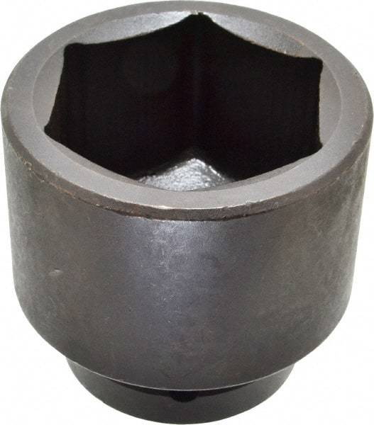 Proto - 1" Drive 2-5/8" Standard Impact Socket - 6 Points, 3-5/8" OAL - Eagle Tool & Supply