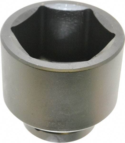 Proto - 1" Drive 2-7/8" Standard Impact Socket - 6 Points, 3-7/8" OAL - Eagle Tool & Supply