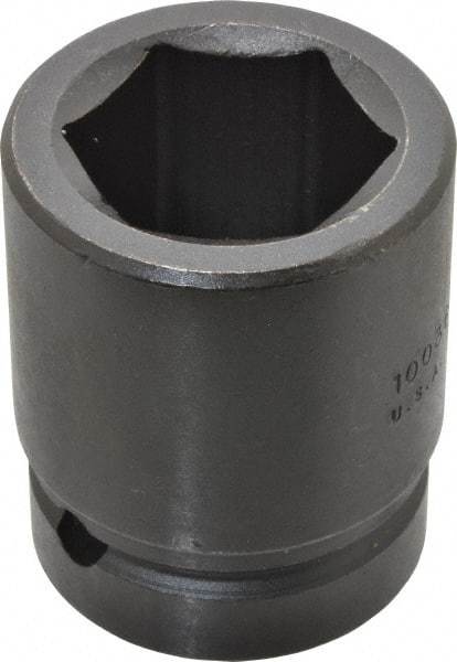 Proto - 1" Drive 36mm Standard Impact Socket - 6 Points, 2-7/16" OAL - Eagle Tool & Supply