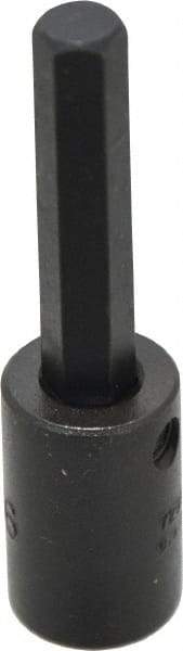 Proto - 3/8" Drive, 5/16" Impact Hex Bit Socket - 1-5/8" Bit Length, 2-23/32" OAL - Eagle Tool & Supply