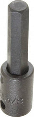 Proto - 3/8" Drive, 3/8" Impact Hex Bit Socket - 1-5/8" Bit Length, 2-23/32" OAL - Eagle Tool & Supply