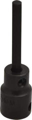 Proto - 3/8" Drive, 5mm Impact Hex Bit Socket - 2-23/32" OAL - Eagle Tool & Supply