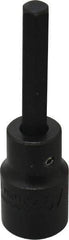 Proto - 1/2" Drive, 5/16" Impact Hex Bit Socket - 1-3/4" Bit Length, 3-1/4" OAL - Eagle Tool & Supply