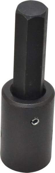 Proto - 1/2" Drive, 9/16" Impact Hex Bit Socket - 1-7/8" Bit Length, 3-5/8" OAL - Eagle Tool & Supply