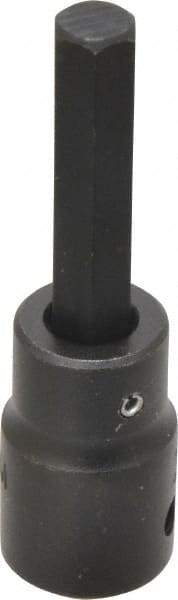 Proto - 1/2" Drive, 10mm Impact Hex Bit Socket - 3-1/4" OAL - Eagle Tool & Supply