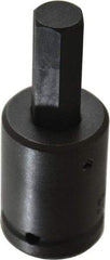 Proto - 3/4" Drive, 3/4" Impact Hex Bit Socket - 1-7/8" Bit Length, 4-3/8" OAL - Eagle Tool & Supply