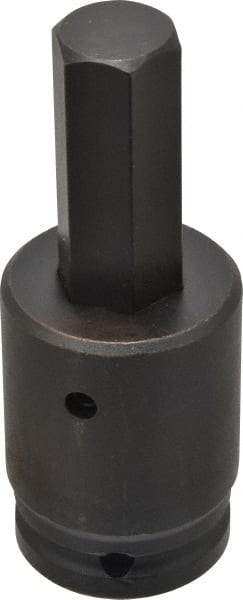 Proto - 3/4" Drive, 7/8" Impact Hex Bit Socket - 2-7/32" Bit Length, 4-3/4" OAL - Eagle Tool & Supply