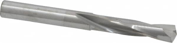 Atrax - 9/32" 135° Spiral Flute Solid Carbide Screw Machine Drill Bit - Eagle Tool & Supply