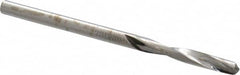 Atrax - #37 135° Spiral Flute Solid Carbide Screw Machine Drill Bit - Eagle Tool & Supply