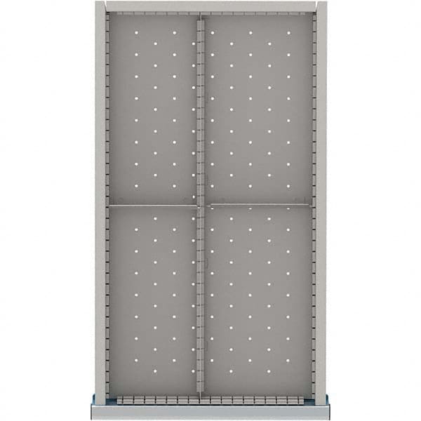 LISTA - 4-Compartment Drawer Divider Layout for 3.15" High Drawers - Eagle Tool & Supply