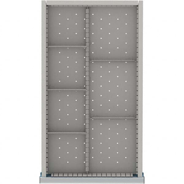 LISTA - 7-Compartment Drawer Divider Layout for 3.15" High Drawers - Eagle Tool & Supply