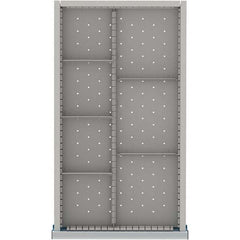 LISTA - 7-Compartment Drawer Divider Layout for 3.15" High Drawers - Eagle Tool & Supply