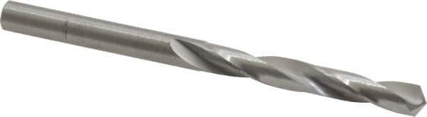 Atrax - 7/32" 118° Solid Carbide Jobber Drill - Bright Finish, Right Hand Cut, Spiral Flute, Straight Shank, 3" OAL, Standard Point - Eagle Tool & Supply