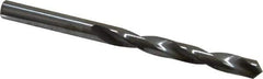 Atrax - 15/64" 118° Solid Carbide Jobber Drill - Bright Finish, Right Hand Cut, Spiral Flute, Straight Shank, 3-1/4" OAL, Standard Point - Eagle Tool & Supply
